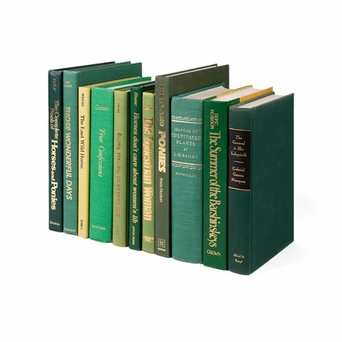 Collectors Library - Books By The Foot Green
