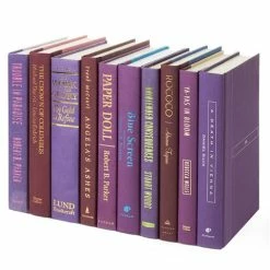 Collectors Library - Books By The Foot Purple