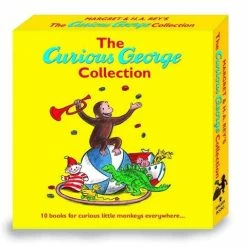Kids Book Book - Curious George Book Slipcase Set 10pce