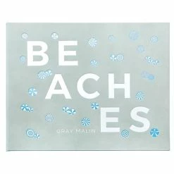 Graphic Image - Beaches Light Blue Leather Book