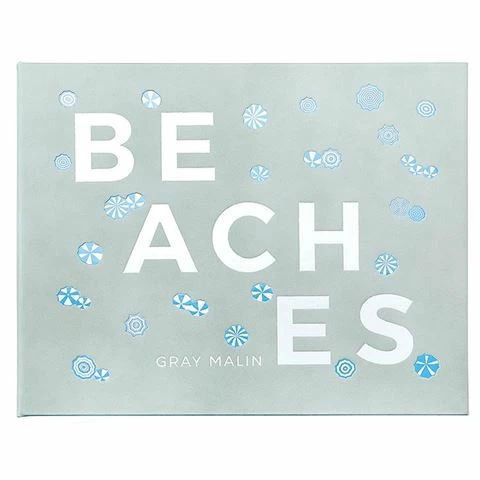 Graphic Image - Beaches Light Blue Leather Book