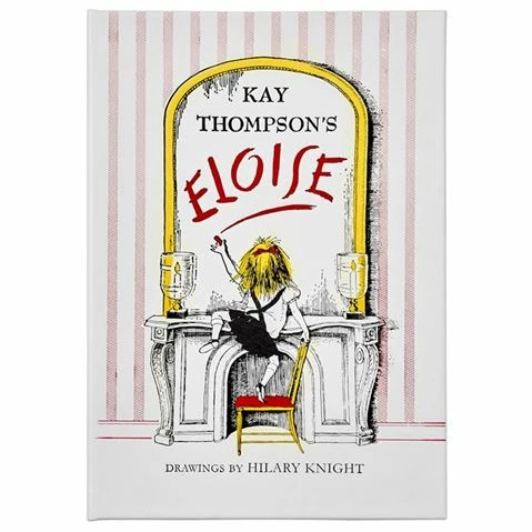 Graphic Image - Eloise White Bonded Leather Book