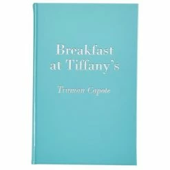 Graphic Image - Breakfast At Tiffany's Blue Leather Book