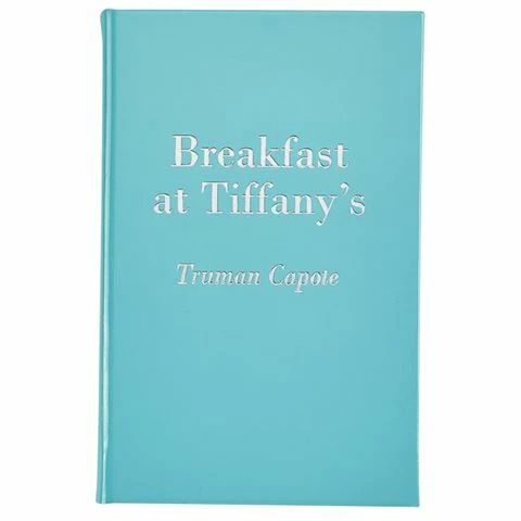 Graphic Image - Breakfast At Tiffany's Blue Leather Book