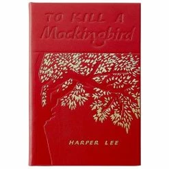 Graphic Image - To Kill A Mockingbird Red Leather Book