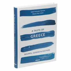 Cookbook Book - Taste Of Greece Recipes Cuisine And Culture