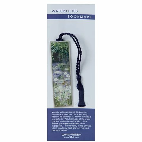 David Howell And Company David Howell - Water Lilies Bookmark