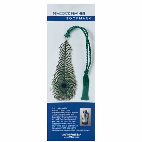 David Howell And Company David Howell - Peacock Feather Bookmark