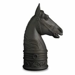 L'Objet - Horse Bookend Black